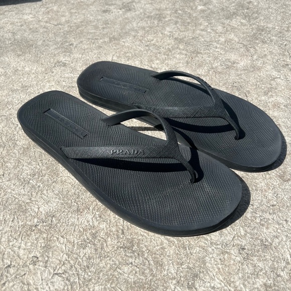 Prada Flip Flops Mens 12 - Picture 4 of 6